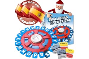 BLOOOK Basta Juego de Mesa en Español,Tormenta de Palabras Juego de Mesa,Juegos de Viaje,Fiesta,Juego de Mesa Dinámico para Familia y Amigos,Juegos de Jartas