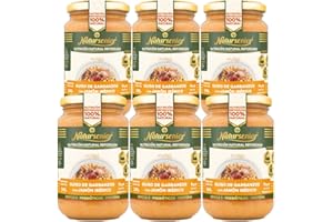 Natursenior - Pack Puré Guiso de Garbanzos con Jamón Ibérico x6 - Comida Natural Triturada para Mayores - Recetas Caseras y Enriquecidas - 340g