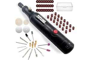 YEPLING Cordless Rotary Tool, 3.7V Li-Ion 3 Speed Electric DIY Mini Polisher Kit, 72 Pieces Accessories USB Cordless Multi-Tool, Great for Nail Polishing and Light Work
