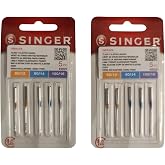 Singer 2 Pack 2022 500R ELx705 Overlock Needles for 14SH Sew Machine