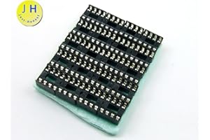 POPESQ® - 20 Piezas/pcs. x DIP8 IC Zócalo/Socket 0.3 Inch / 7.62mm Attiny85, Attiny13 etc. #A873
