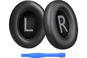 Ear Pads Replacement for Bose NC700 / Bose 700 Noise Cancelling Headphone by MMOBIEL - Protein PU Ear Pad Cushions - Earpads Replacement – Black