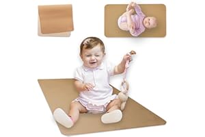 DALALA Cambiador Bebe Portatil Impermeable - Cambiador Plegable para Bolso Neceser Paseo o Viaje - Manta o Funda Cambiador de Diseño Elegante y Ligero - Empapador Bebe (Beige)