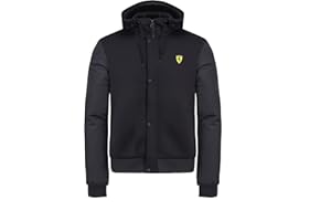 Branded Sports Merchandising B.V. Scuderia Ferrari F1 Blouson Bomber à Capuche Homme Noir (XL)