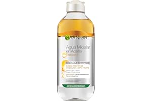 GARNIER Skin Active, Agua micelar (piel grasa, en aceite waterproof) - 400 ml.