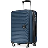 HAUPTSTADTKOFFER Mitte 55 x 40 x 23 TSA 4 Wheels Hard Travel Suitcase with Wheels, Handheld, Cabin, Dark Blue