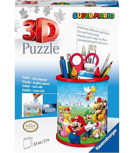 Puzzle 3D - RAVENSBURGER - Stitch - 54 pièces - Multicolore - Pour