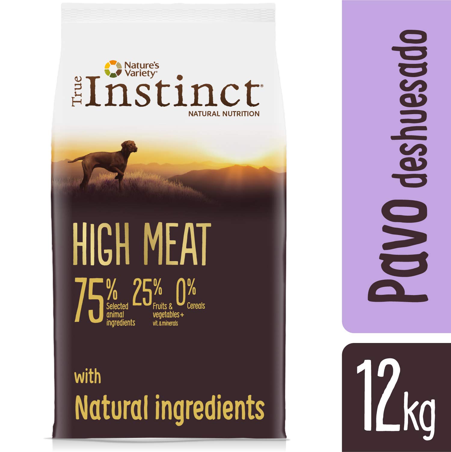 True Instinct High Meat Adult Medium/Maxi - Pienso para Perros Adultos con Pavo Deshuesado 1200 g 5 ENERGÍA PARA UNA VIDA ACTIVA: Alimento con un alto nivel de energía y proteínas adaptado a un estilo de vida activo.
ADAPTADO A LA NATURALEZA FELINA: Receta basada en alto contenido en carne y pescado, sin cereales y bajo en carbohidratos (max 20% ELN) para satisfacer la nutrición instintiva del gato.
RECETA SIN CEREALES O GLUTEN: Receta sin cereales, con patatas, guisantes y garbanzos como fuente de carbohidratos digeribles.