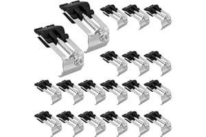 GXWCYI 20 Piezas Clips De Fregadero De Montaje Inferior, Clips De Fregadero De Cocina, Clips De Reparación De Instalación, Clips De Sujeción para Cocina, Baño, Ducha