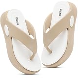 DOCTOR HEALTH SUPER SOFT Women's Comfort Toe Post Wedge Sandals | Soft Cushioned Footbed | Lightweight Thick Sole Flip Flop Sandals | Anti-Skid Casual Walking & Everyday Wear Footwear: 