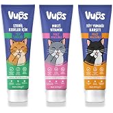 VUPS Kedi Malt Macunu 3&rsquo;l&uuml; Tam Bakım Seti 3x100 gr