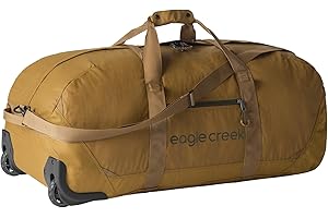 Eagle Creek No Matter What Reisetasche mit Rollen, 110L Volumen, Duffel Bag, Wasserabweisend, Robust, Safari Brown
