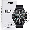 MWOOT Glass Screen Protector Compatible with HONOR Smartwatch Magic Watch 2 46MM and Huawei Watch GT2 46MM, (4Pack) 9H Tempered Glass Protector for Smartwatch Protection, Protective Accessories Set