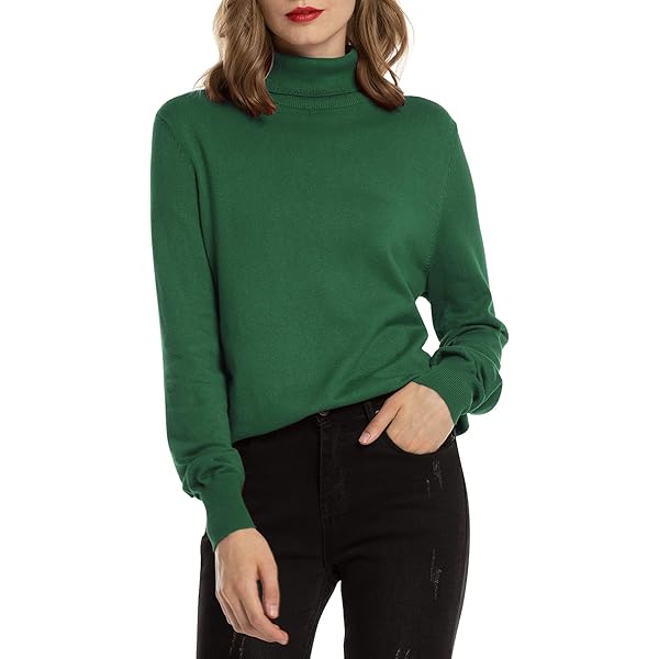 YUTILA Damestrui, wol, mix, elegant, opstaande kraag, gebreide trui, lange mouwen, casual trui voor herfst en winter, wit, L YUTILA Damestrui, wol, mix, elegant, opstaande kraag, gebreide trui, lange mouwen, casual trui voor herfst en winter, wit, L
