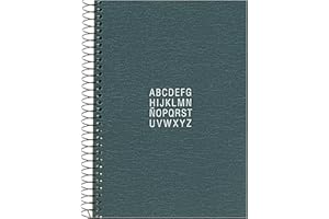 Miquelrius - Cuaderno de Direcciones y Teléfonos, Tamaño 8º (140 x 150 mm), Hojas de 102 g/m² con Índice Alfabético, Cubierta Cartón Plastificado, Colección Cosmic, Color Gris Grafito