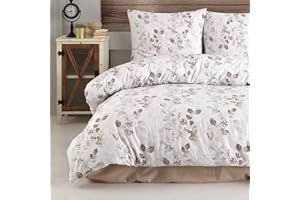 ‎BUYMAX Buymax® Bettwäsche 155x220 100% Baumwolle 4-Teilig Bettbezug - Bettwäsche-Sets 155 x 220cm mit 2 mal Kissenbezüge 80x80cm, ÖKO-TEX Renforcé-Bettdeckenbezüge Set mit Reißverschluss