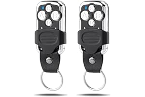 pepape 2 Stück Gate Handsender Kompatibel mit Hormann HS1-868-BS, HS4-868-BS, HS5-868-BS, HSE2-868-BS, Funktioniert für Hormann Bisecur 868,3MHz Garagenfernbedienung