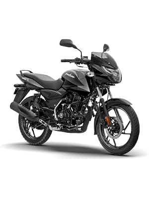 Bajaj Pulsar 125 Neon Disc Bike Ebony Black Grey