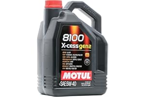 Motul 8100 x-cess gen2 5w40 5lt. olio motore autoveicoli 109776