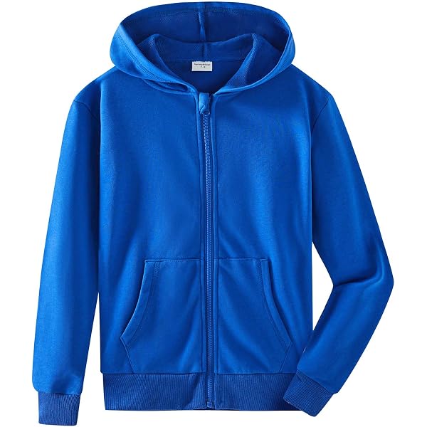 A2Z 4 Kids Sweat à Capuche Zippé Polaire Enfants – Unisexe Doux & Chaud, Tailles 5-12 Ans