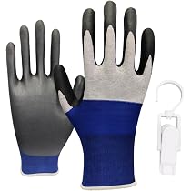 Rienan Handschuhe Elektriker 500v Spannungssicherheit,Sicherheitshandschuhe Anti-Rutsch Textur,Handschuhe Arbeit Gummi-Polyester,Elektriker Schutzhandschuhe Größe Anpassbar bei Günstiger Preis