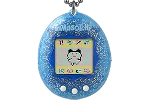 Bandai - Tamagotchi Original Color Collection Blue - Animal électronique virtuel avec écran Couleur - Jouet Animal interactif en Français - Tamagotchi Couleur Bleu - Jouet Enfant 8 Ans et + - 46009