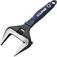Eclipse Professional Tools ADJW6WJ 6" Adjustable Wrench Extra Wide Jaw 34mm (³⁄₁₀")