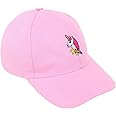 Zacharias Girl's Cotton Cap (Pack of 1) (UC-01_Pink; Free Size)