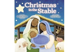 Christmas in the Stable: A touch-and-feel board book