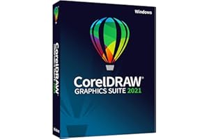 Corel DRAW Graphics Suite 2021 Grafikdesign-Software für Profis | Vektor-Illustration, Layout und Bildbearbeitung | Dauerlizenz | Windows