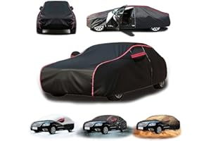 GENÉRICO Funda para Coche Exterior para Seat Leon ST/Leon FR (2020-2025),Lona CocheImpermeable Respirable Rasguño Altamente Elástico Y Suave All Weather