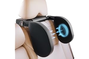 Oasser Kopfstütze Auto Kinder abnehmbare Nackenstütze Auto Autositz seitliches Nackenkissen für Kinder Erwachsene Einstellbar zum Schlafen