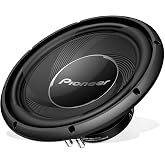 Pioneer TS-A30S4 1400 Watt 30 Cm Subwoofer | M&uuml;h&uuml;rl&uuml; veya Taşınan Muhafaza Uyumlu, G&uuml;&ccedil;l&uuml; Bas