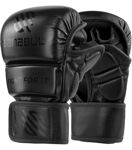 Fairtex FGV18 Super Sparring Grappling MMA Gloves (Black/Blue