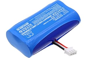 TCTK TECHTEK Battery 2600mAh compatible with [VeriFone] T650p replaces 1P
