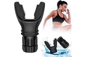 FIACVRS Respiratory Muscle Trainer, Portable Lung Trainer for Respiratory Therapy, Breathing Exerciser Device with Adjustable Resistance- Enhanced Lung Capacity. Ideal for Fitness