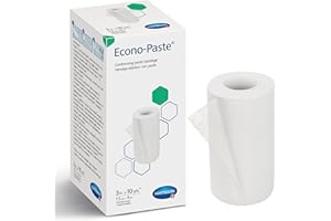 Hartmann 47300000 Econo-Paste Latex-Free Conforming Zinc-Oxide Paste Bandage, 3" Width, 10 yd. Length