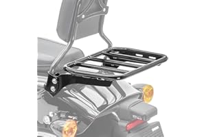 CRAFTRIDE Porte Bagages p. Sissy Bar pour Harley Breakout/Fat Boy / 114 18-20 Noir