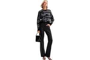 Desigual Bluza Kobiety Damski Sweter Z Dzianiny O Cienkim Rozmiarze