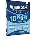 PW JEE MAIN 2025 January Session 1 (22 -29 Jan) 10 Solved Paper with 5 Mock Test As Per Session 1 Paper l With Rank Predictor and Weightage Analysis