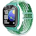 Hexasider Kids Straps Compatible with Watch Phone Z7/Z6/Z1, Nylon Braided Wristbands for imoo Smartwatch Kids Z1/Z6/Z7 Replacement Bands for Girls Boys