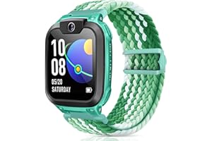 Hexasider Pulsera infantil compatible con Watch Phone Z7/Z6/Z1, pulseras trenzadas de nailon para imoo smartwatch niños Z1/Z6/Z7 bandas de repuesto para niñas y niños