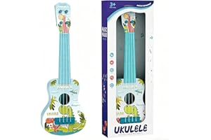 EPUNK Ukulele for Kids Guitar 41cm Toy Guitar with 4 Adjustable Strings Kids Musical Instruments Mini Children Musical Instrument Educational Learning Toy for Toddlers Boys Girls