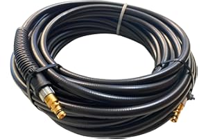 M&M SMARTEK Tubo flessibile ad alta pressione compatibile con Kärcher K2 K3 K4 K4 K5 K5 K5 K6 K7 Serie Home & Garden dall'anno di produzione 2008 su entrambi i lati Click Quick Connect come 2.641-721.0