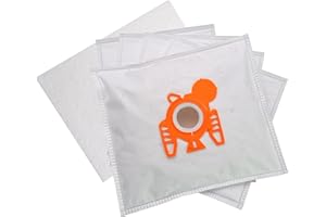 Leaben 10 Staubsaugerbeutel 5-lagig für Miele kompatibel mit Swirl M40 M50 & Miele Typ G/N GN, CO₂ und Plastikfreie Verpackung