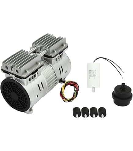 Compresseur D'air 2200W 250 L/min - 2 Cylindres En V - Pour Gonflage, Nettoyage, Outils Pneumatiques
