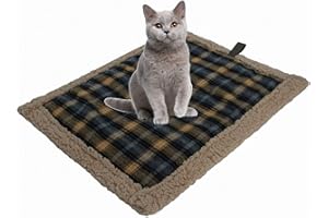 Amoyeric Self Heating Pet Blanket Pad Ideal for Cat/Dog Bed(S)