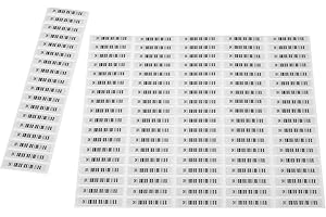 VILLCASE 108PCS Supermarket Security Labels, Anti-Theft Tags for Store Retail Shop