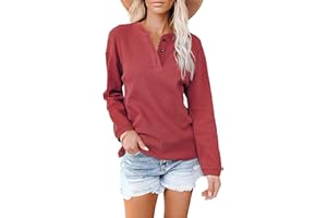 BFSGBFNTMD Autunno E Inverno Nuovo Abbigliamento Donna Scollo A V Tinta Unita Maglietta A Maniche Lunghe T-Shirt Donna