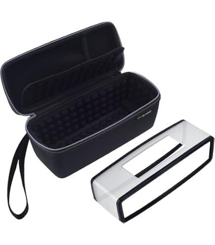 ZLiT Silikon Schutzhülle Für Bose SoundLink Mini & Mini II - Rutschfeste Cover In Blau - Mit Tragegurt